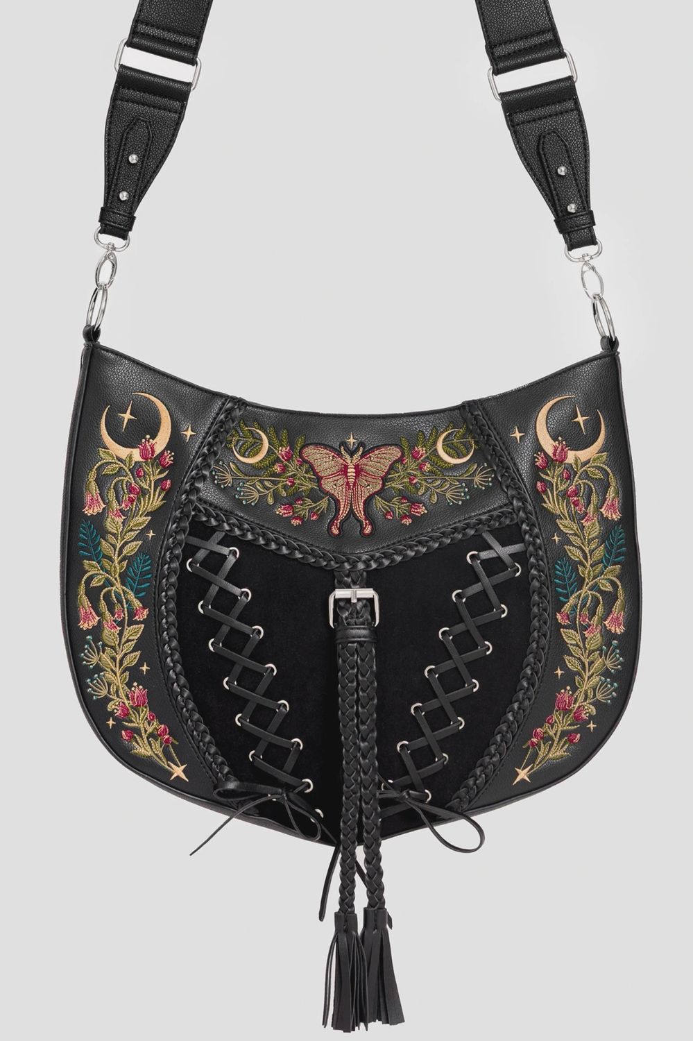 Wild Incantations Embroidered Bag