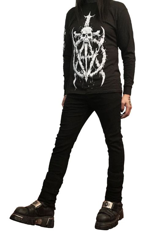 Skinny Black Stretch Jeans [301-G] [PLUS]