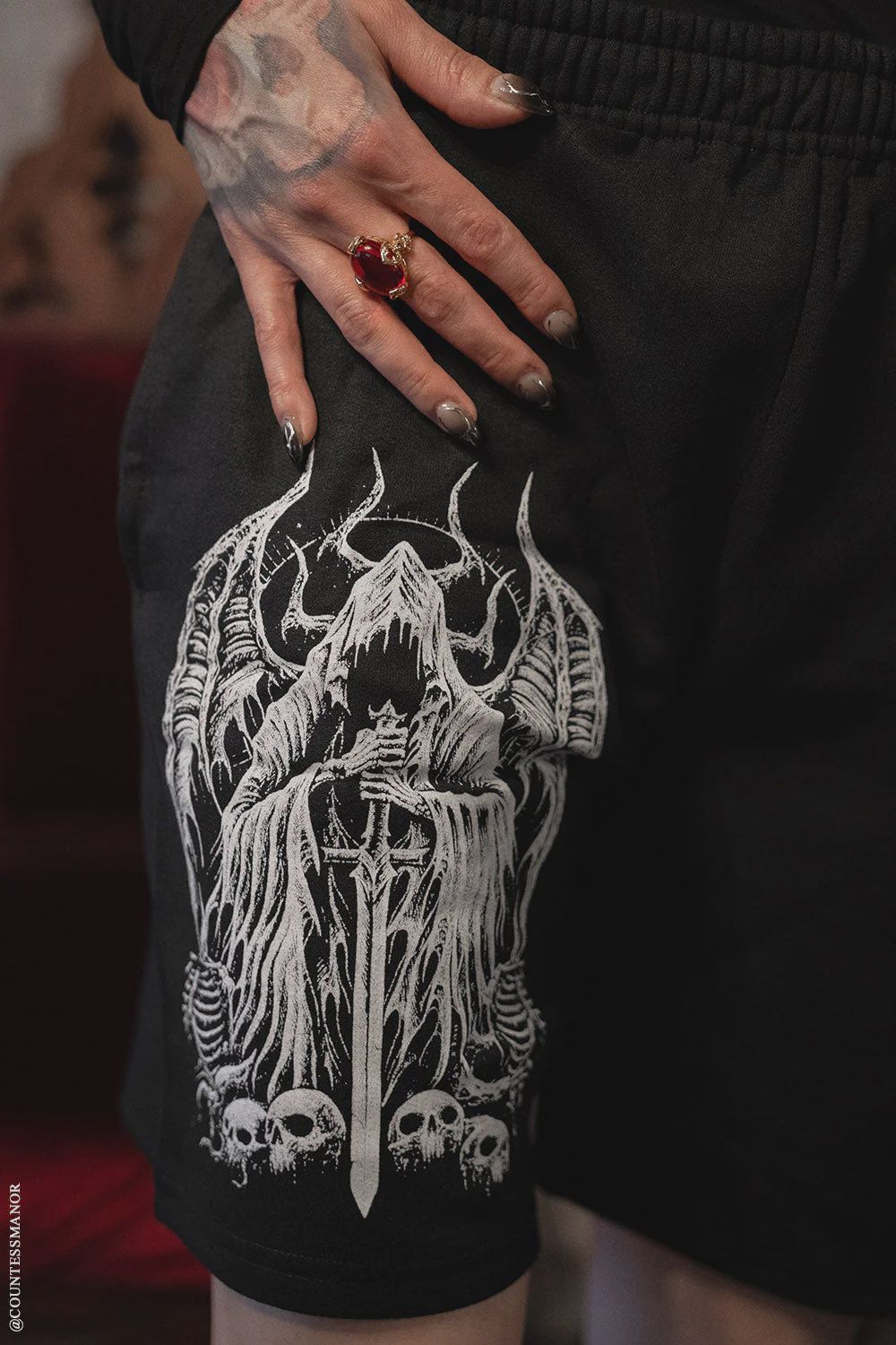 Shorts Angel of Death Unisexe