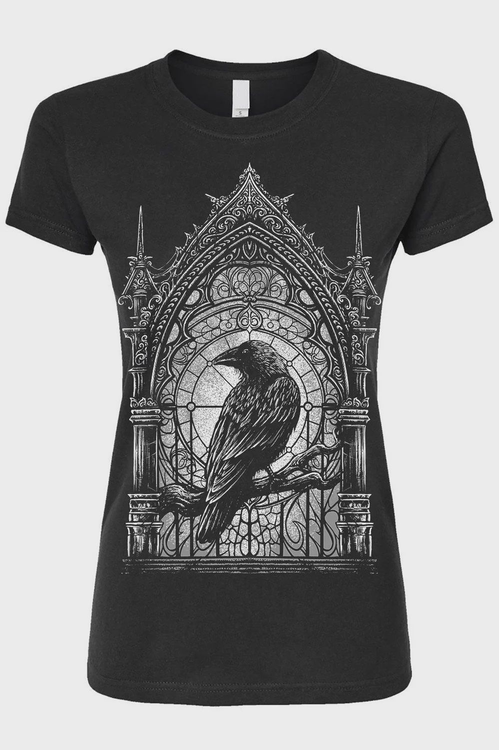 T-Shirt Cathedral Crow Femme