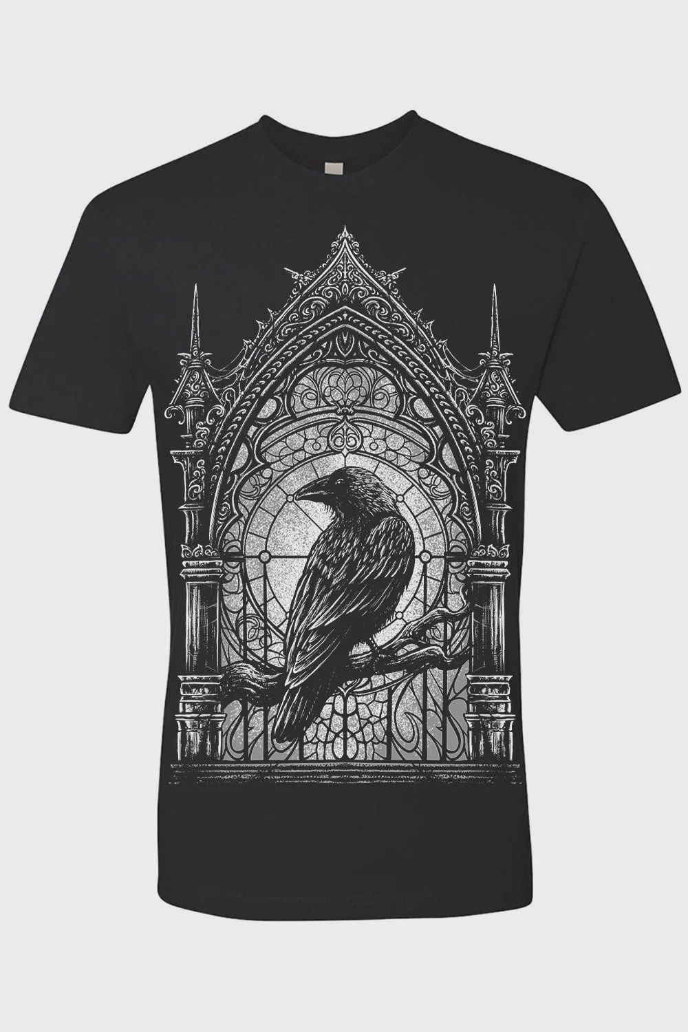 T-Shirt Cathedral Crow Homme
