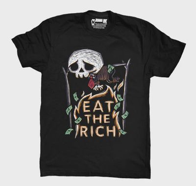T-Shirt Eat the Rich Homme