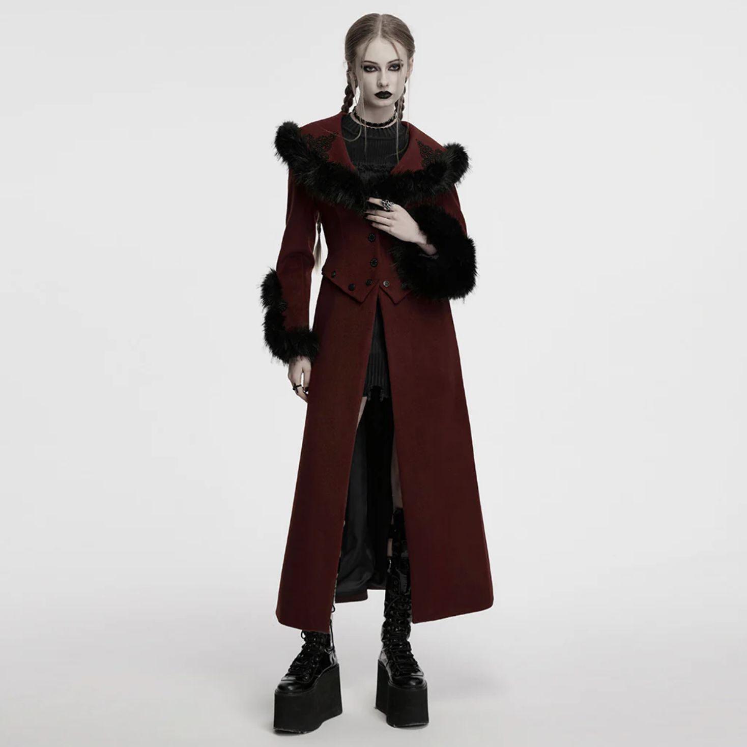 Manteau OY-1754 [ROUGE]