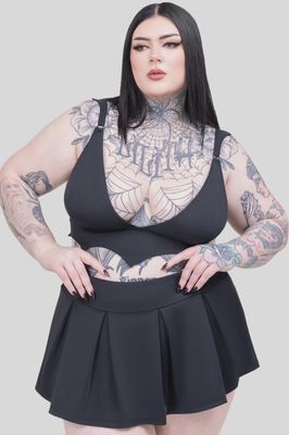 Black Bay Beach Skirt [PLUS]