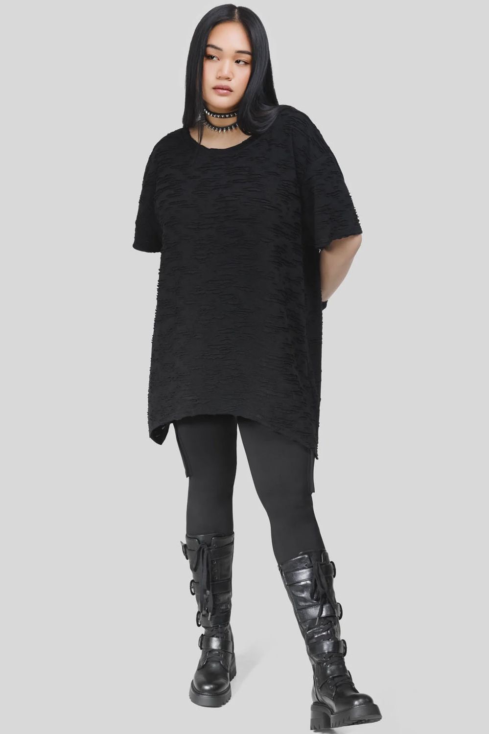 Phantasmira Short Sleeve Top [PLUS]