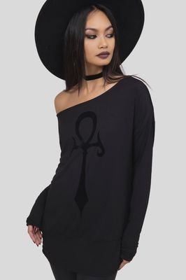 Satanic Omen Long Sleeve Top