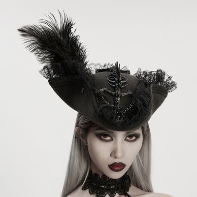 Chapeau de Pirate à Os WS-820