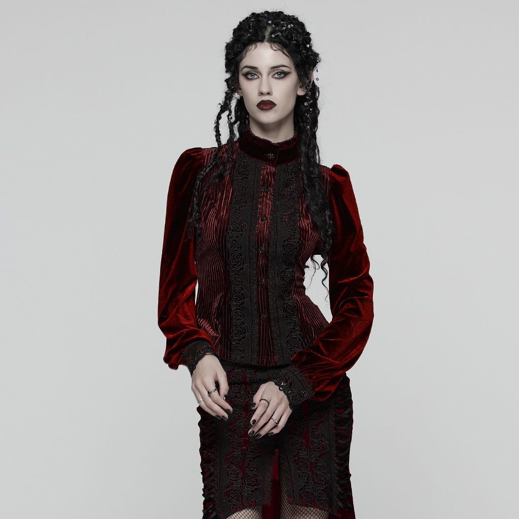 Chemise WY-1798 [ROUGE]