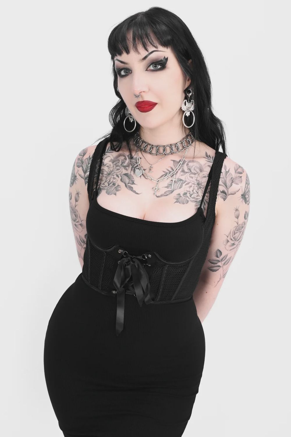 Corset Underbust Fishnet