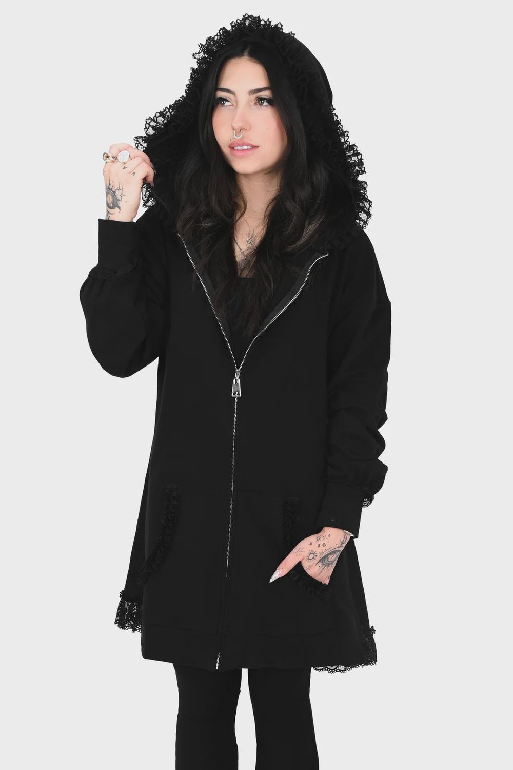 Hoodie Lucy Ruffle