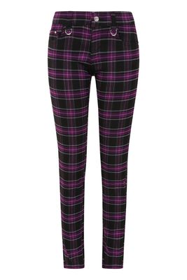 Pantalons Forever Yours [TBN405] [TARTAN MAUVE]