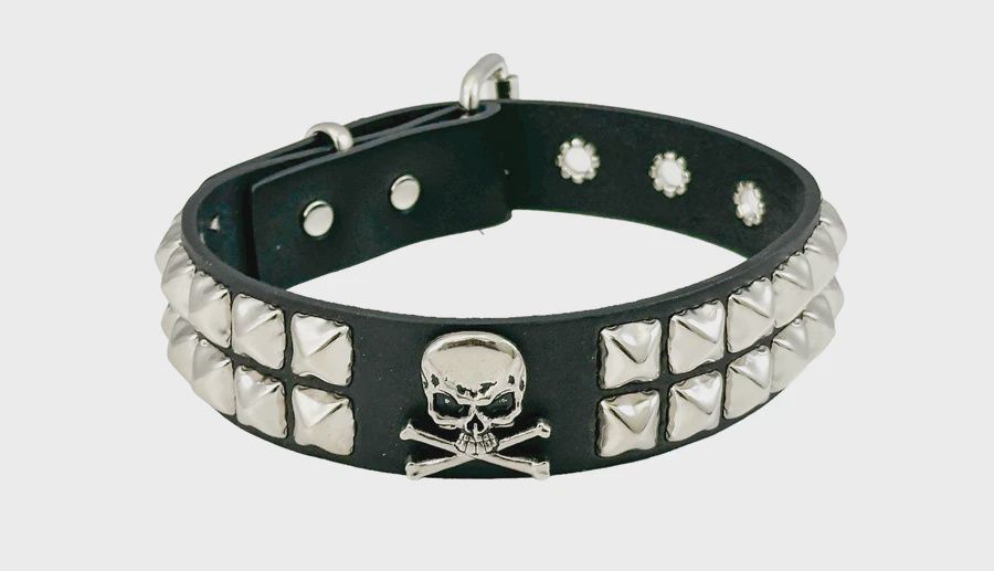 Choker à Skull et Studs FCK530