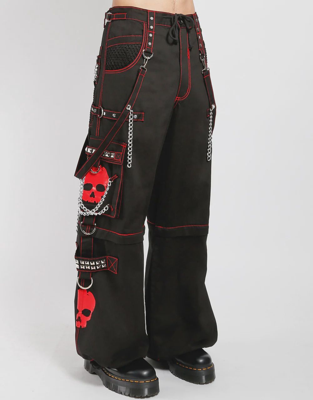 Pantalons Super Skull [AF3770M] [ROUGE]