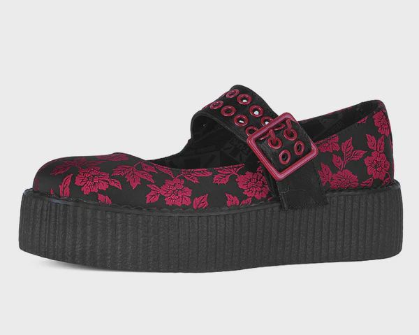 Mary Jane Silk Flower Mondo [V3407L]