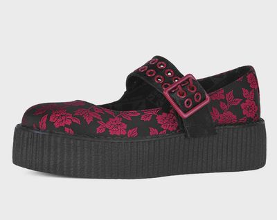 Mary Jane Silk Flower Mondo [V3407L]