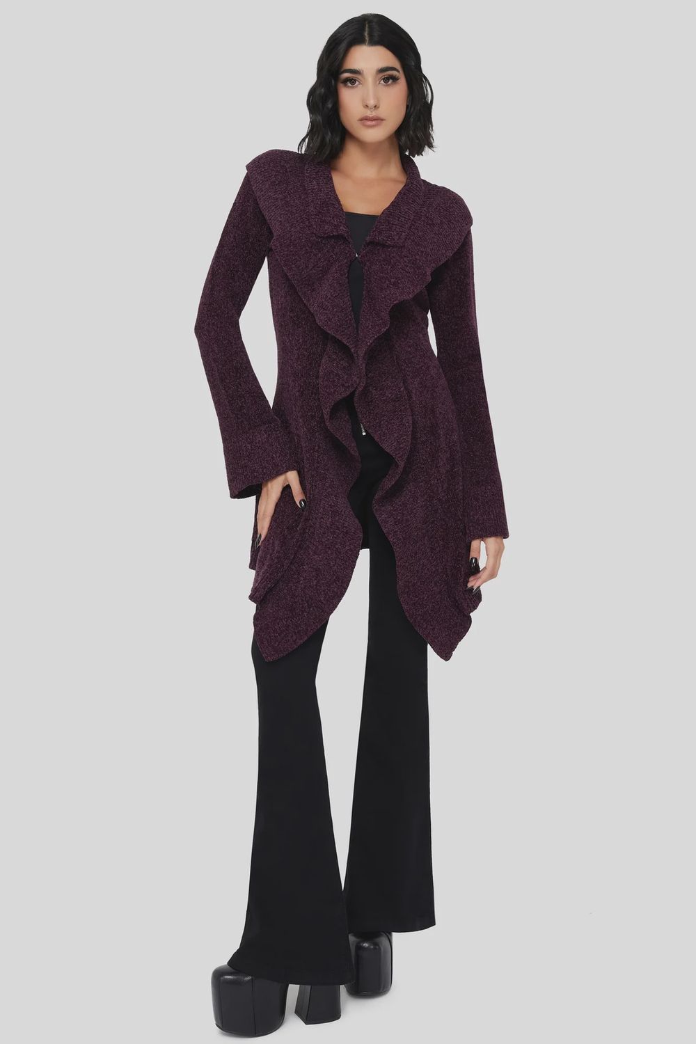 Cardigan Lunar Owl [MAUVE]