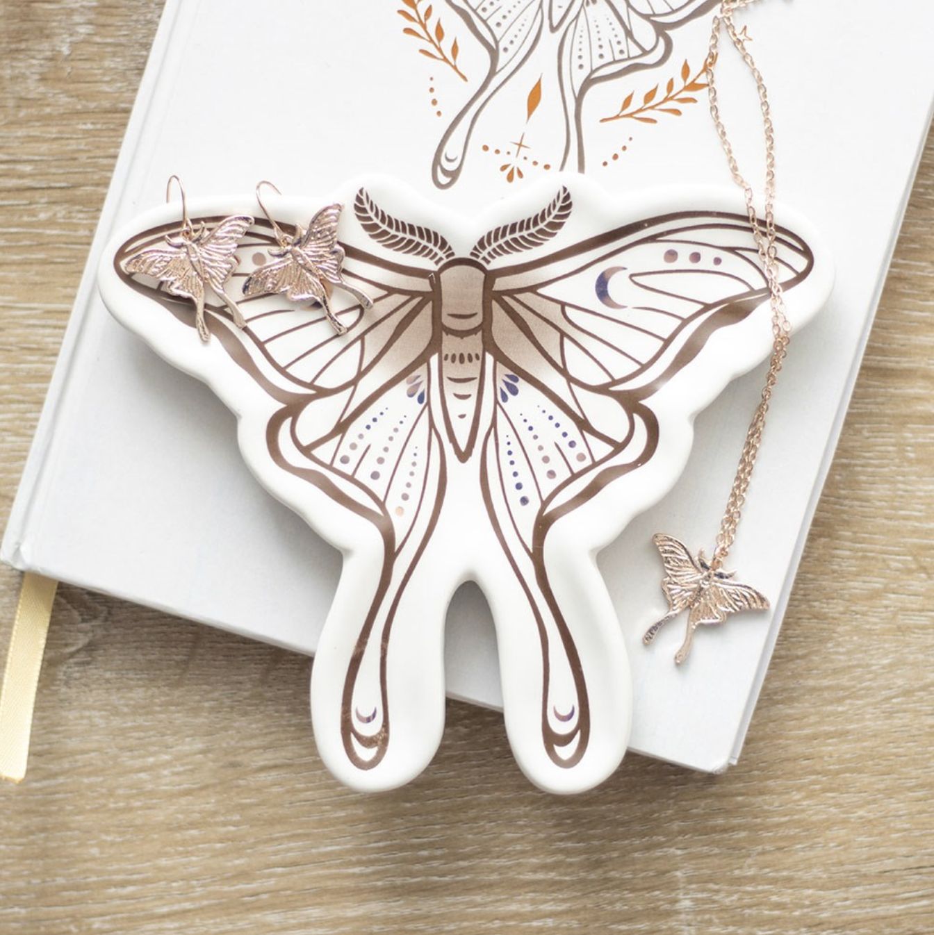 Assiette Luna Moth [LL_21125]