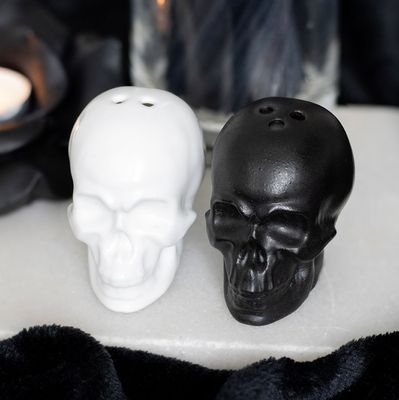 Ensemble Salière et Poivrière Crâne [MT_15024]