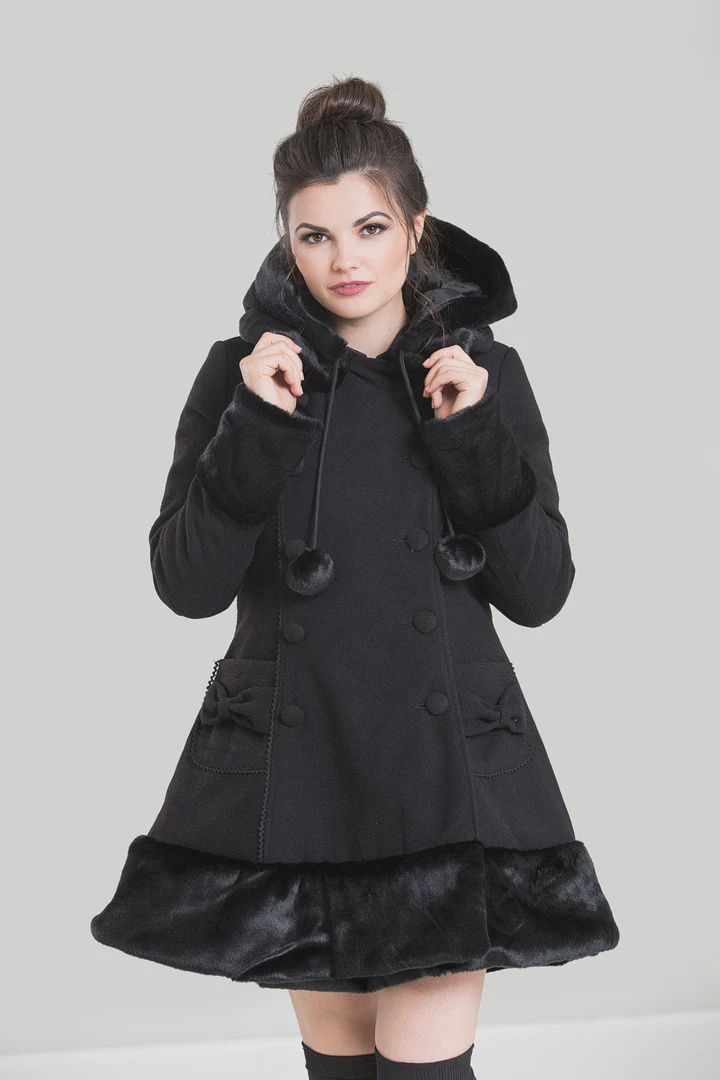 Manteau d&#39;hiver Sarah Jane [NOIR]