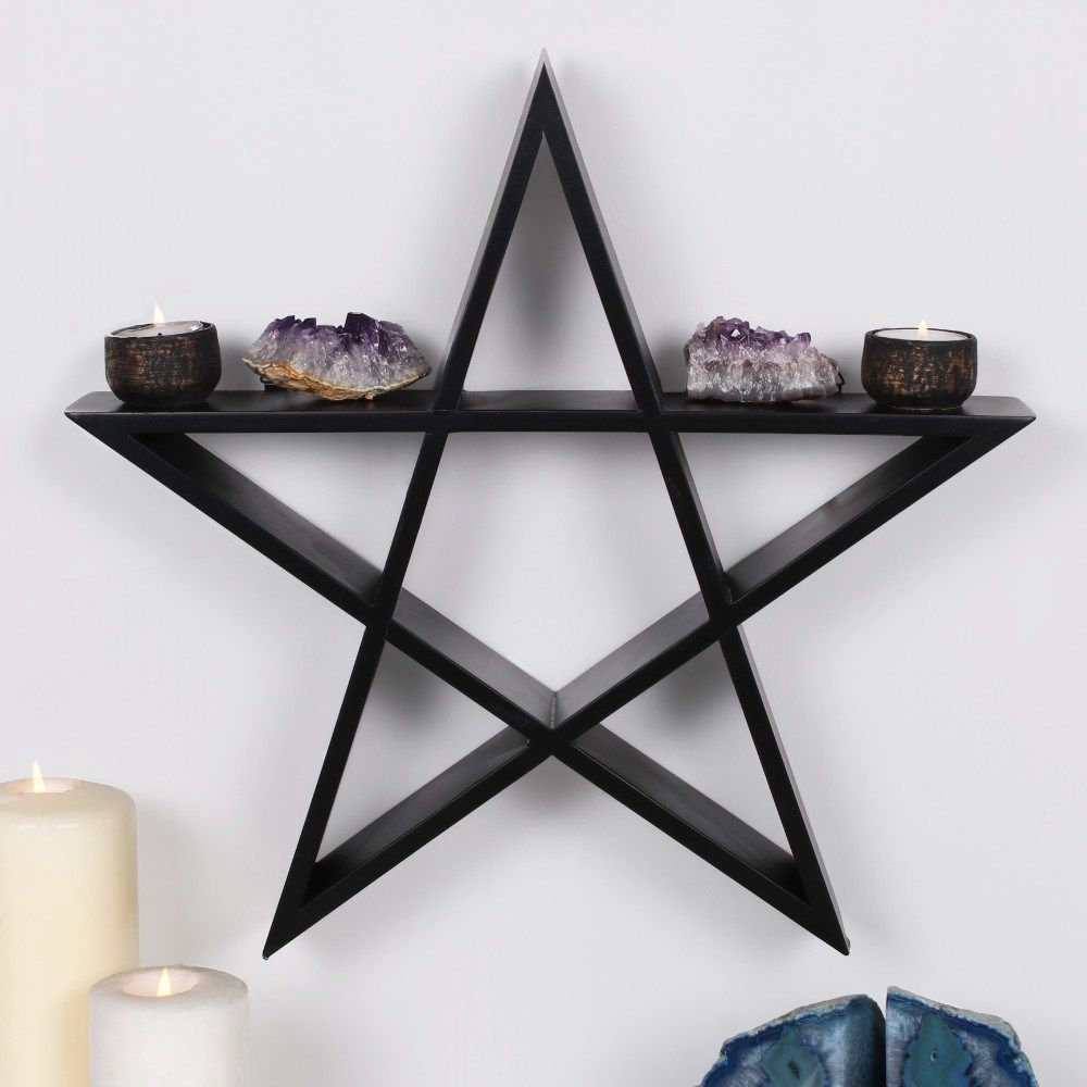 Pentagram Wall Shelf [FI_53327]