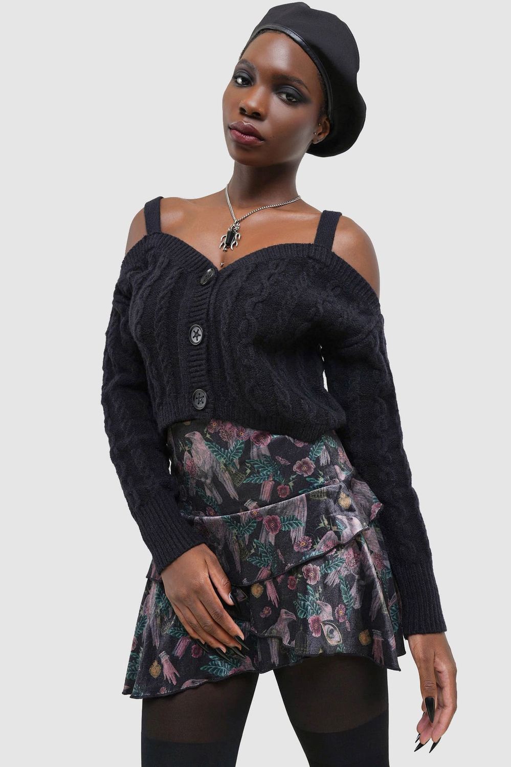 Chandail Dark Ballad Crop