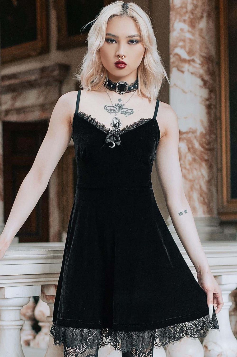 Robe Moonstruck Velvet Skater
