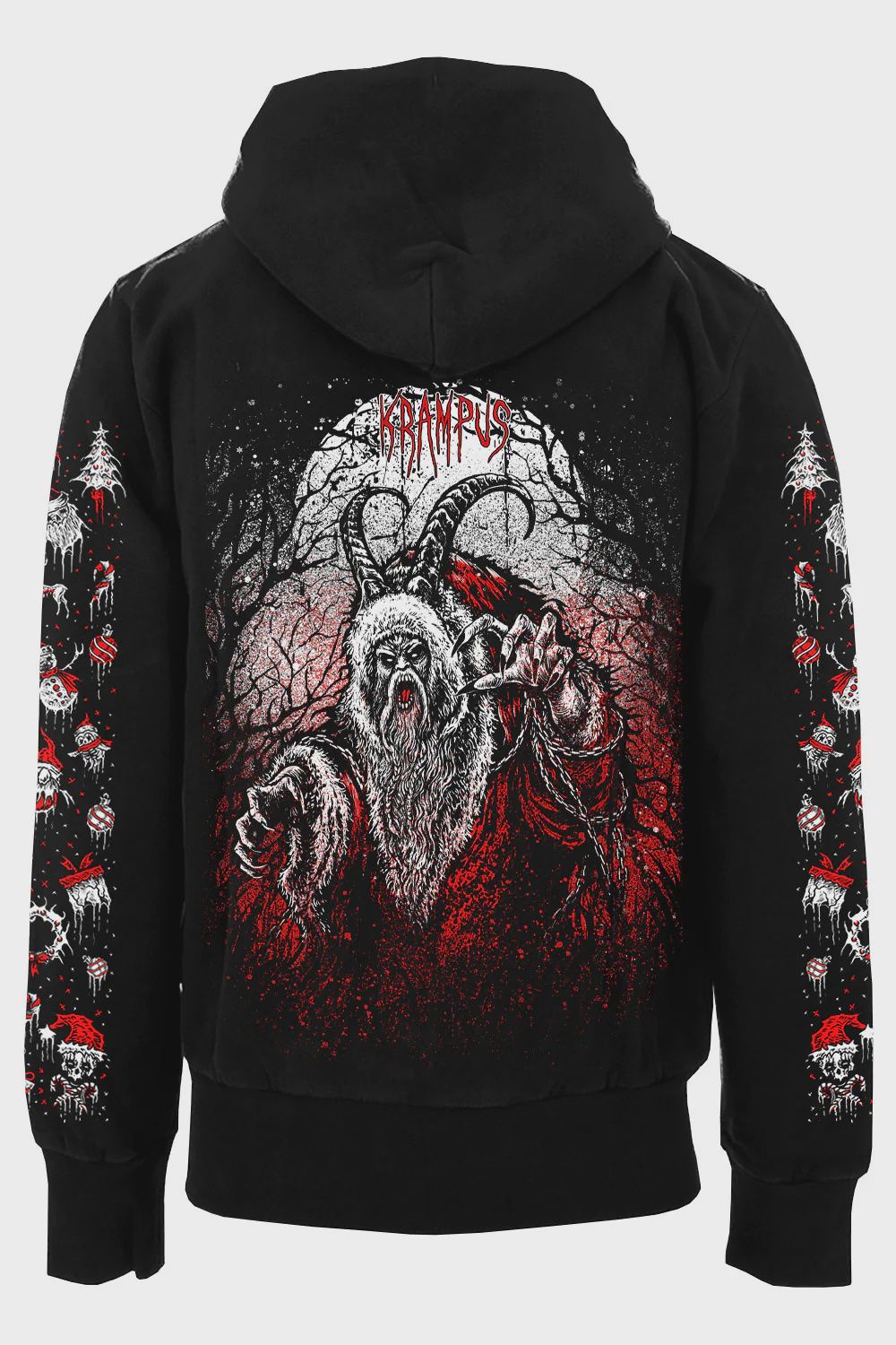 Veste Hoodie Naughty List Krampus Unisexe