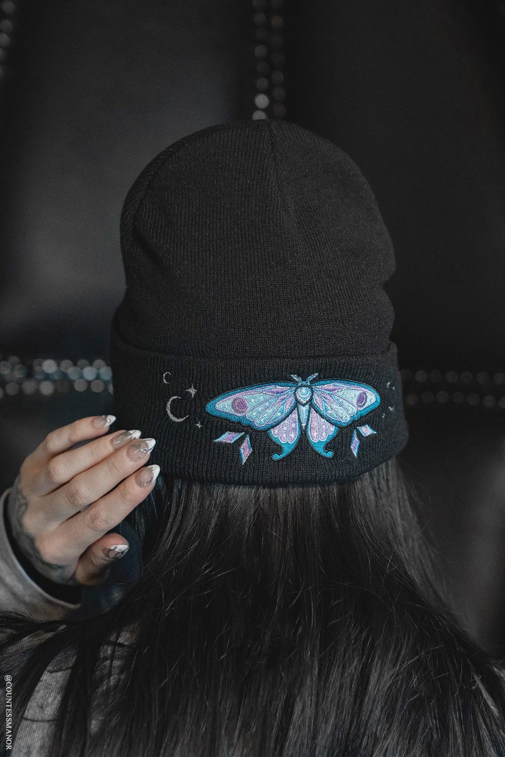 Tuque Luna Moth