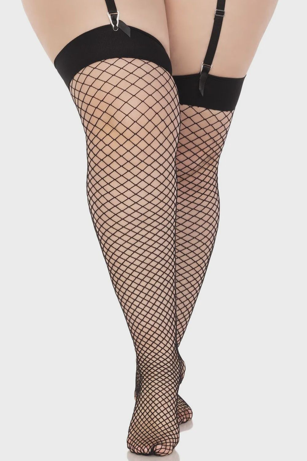 Bas Thigh Hi Fishnet [PLUS]  / LA9036Q
