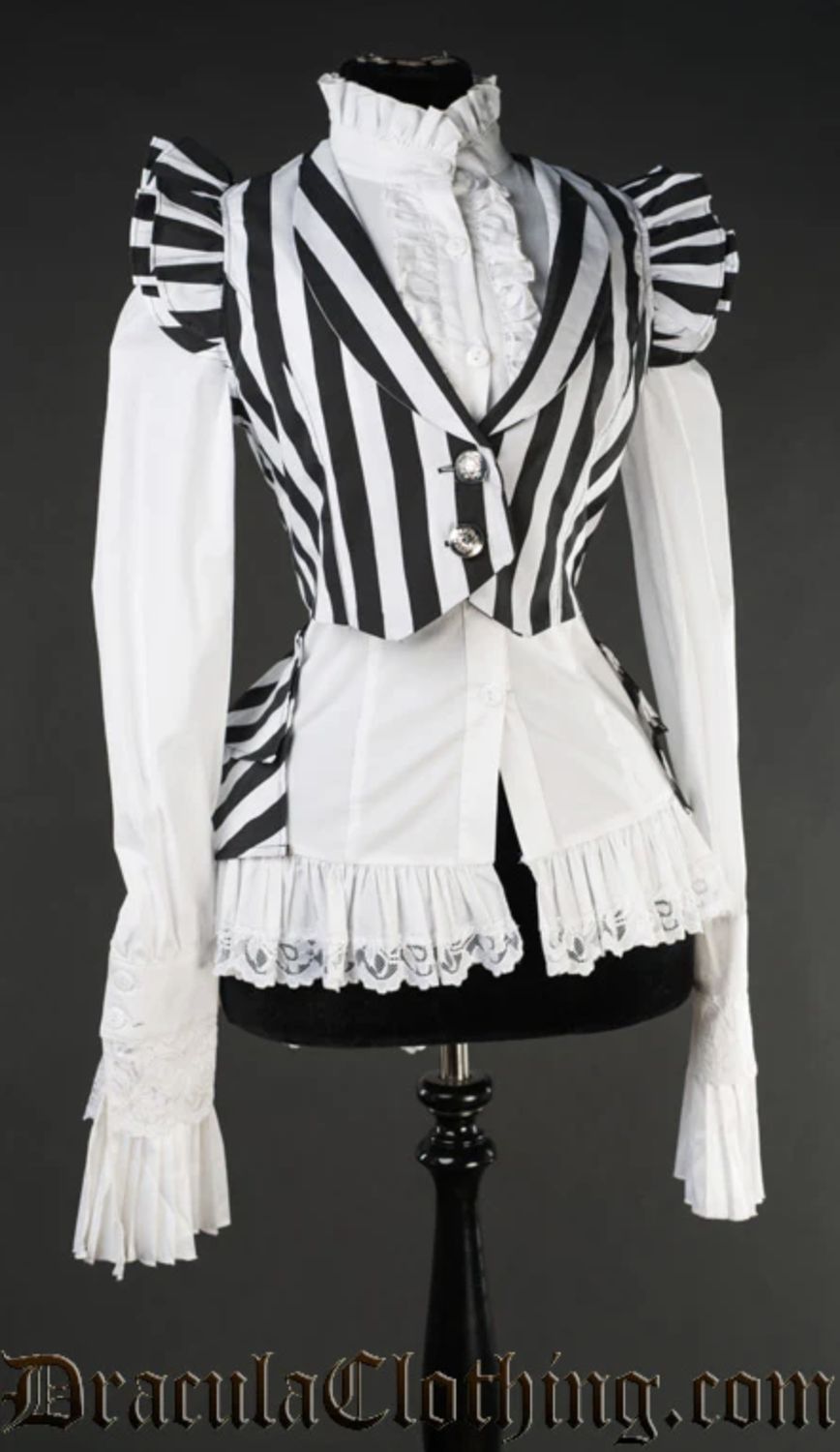 Gilet Queue-de-Pie Striped