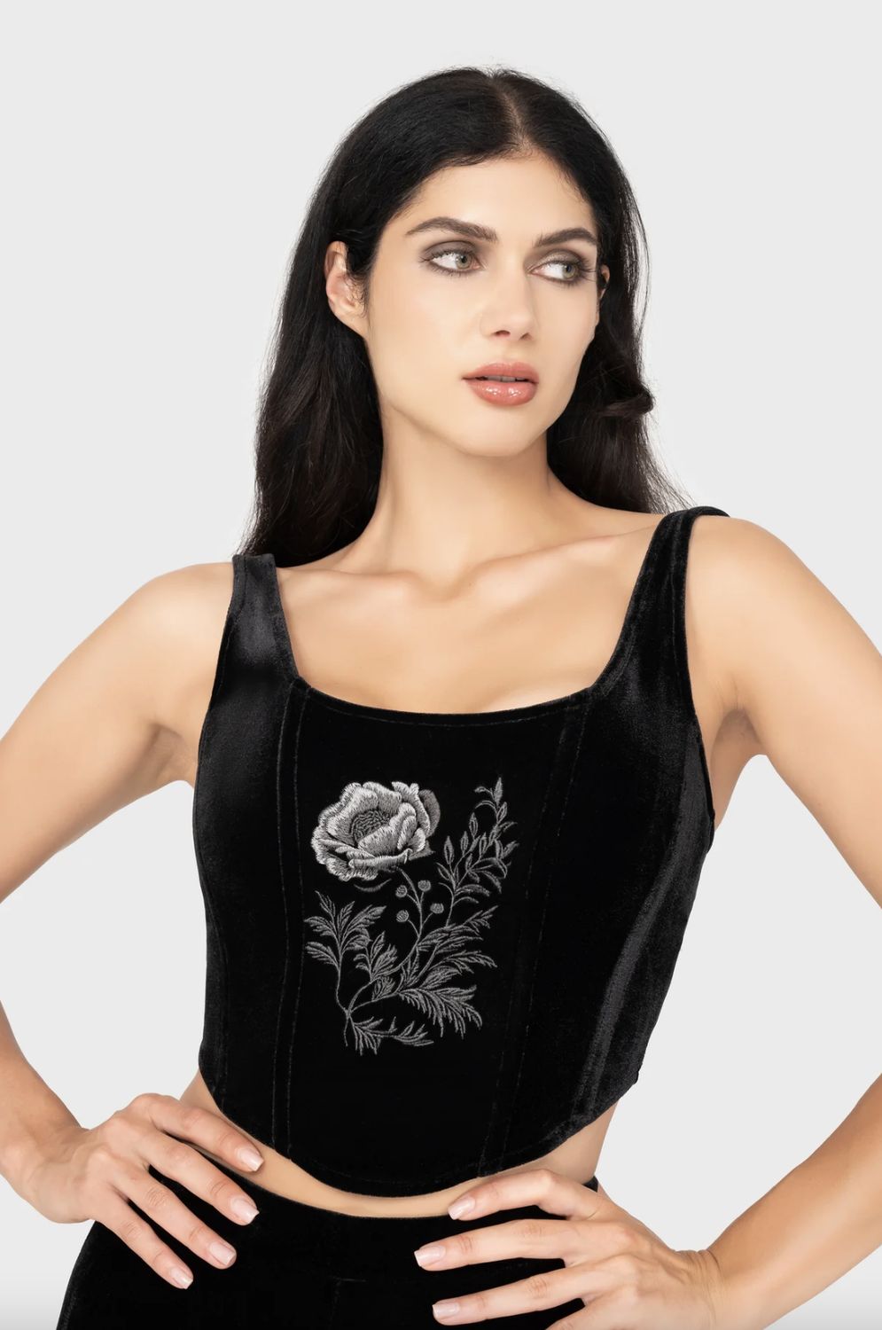 Ravens Rose Corset Top [PLUS]