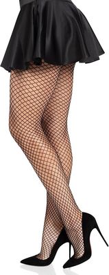 Fishnet Spandex Industrial Black Stockings / LA9003