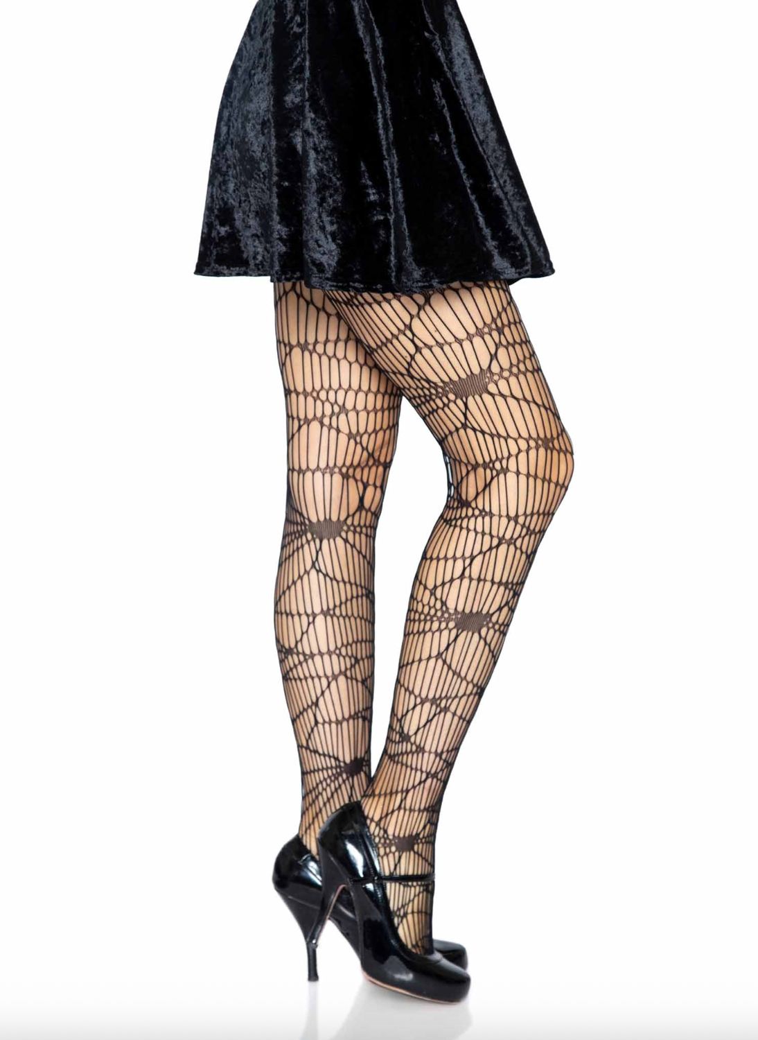 Bas Collants Filet Distressed / LA9934BK