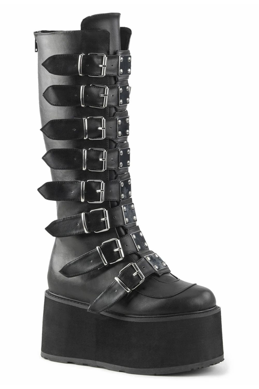 Knee-high Platform Boots DAM-318/BVL