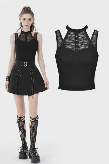 Goth Halter Top TW427