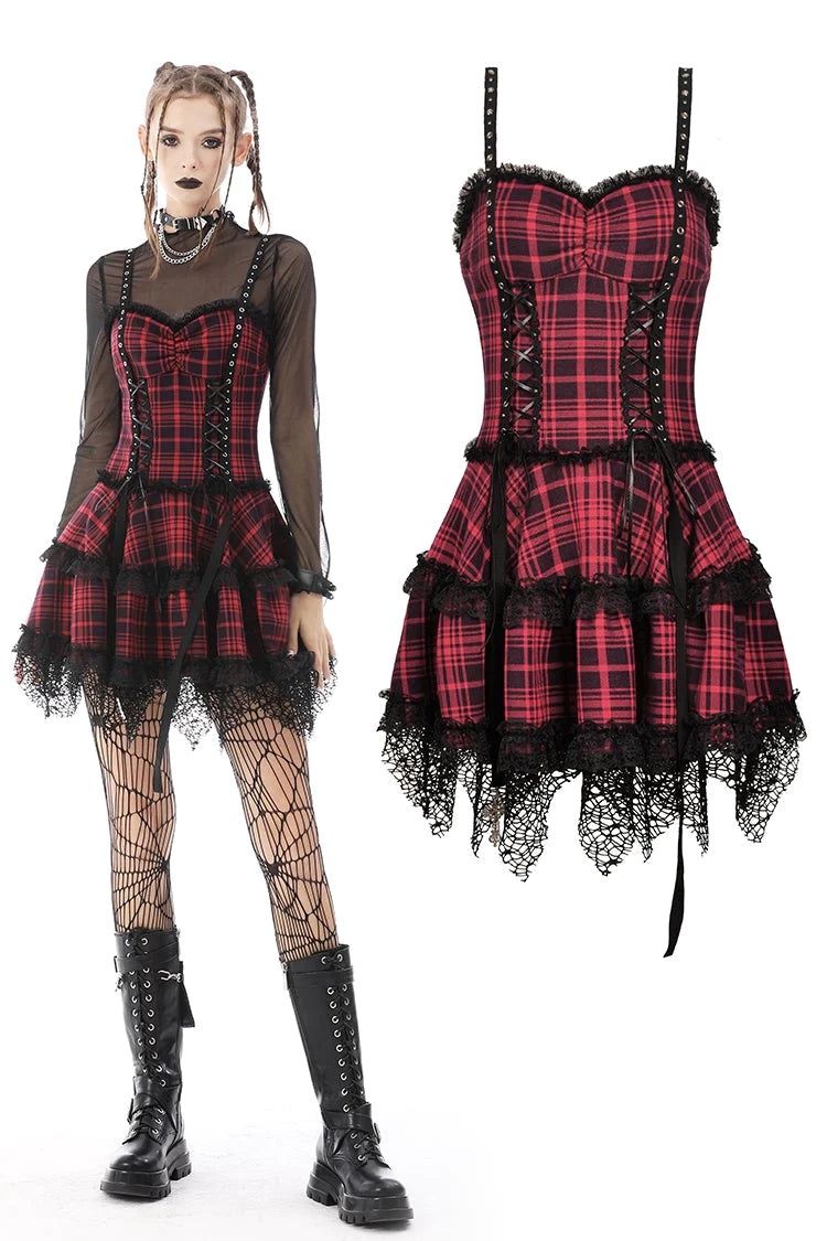 Plaid Dress DW597