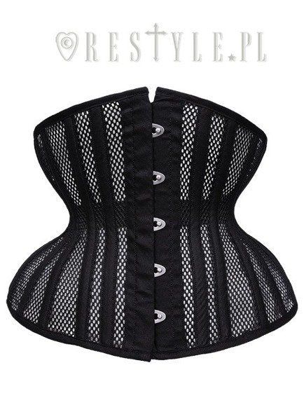 CU2 Black Mesh Corset
