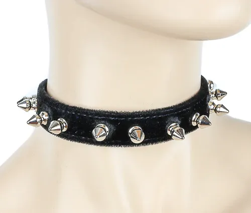 Choker Velvet CK134 [BLACK]