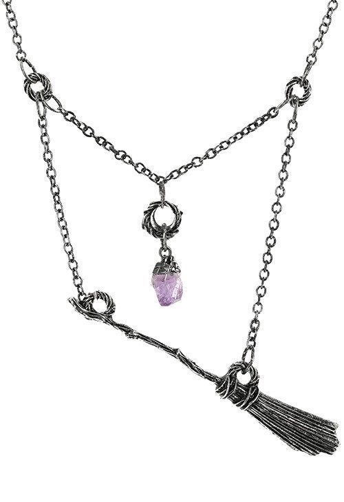 Broomstick Necklace [SILVER]