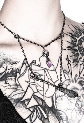 Broomstick Necklace [SILVER]