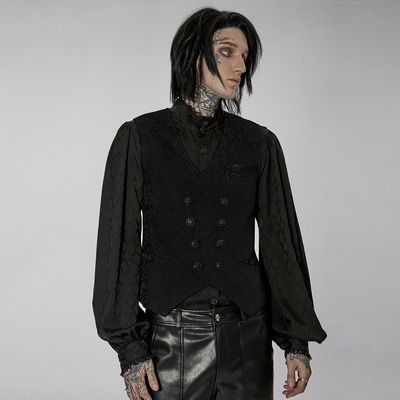 Waistcoat WY-1436 [BLACK]