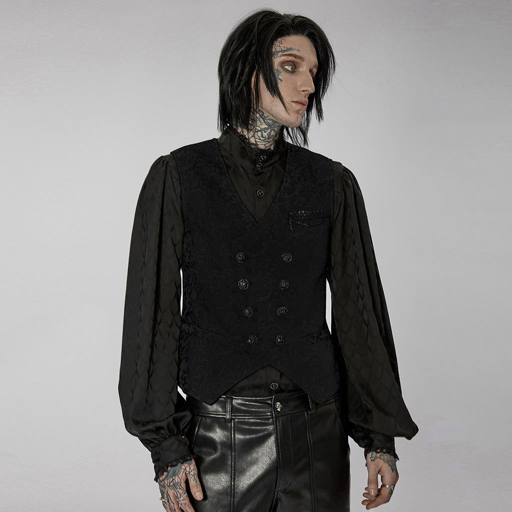 Waistcoat WY-1436 [BLACK]