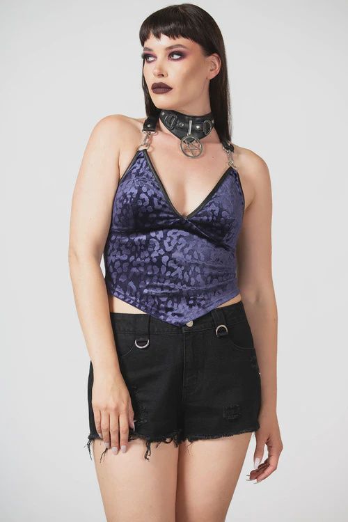 Alley Cat Top [PLUM]