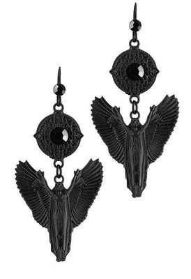 Angel Earrings [BLACK]