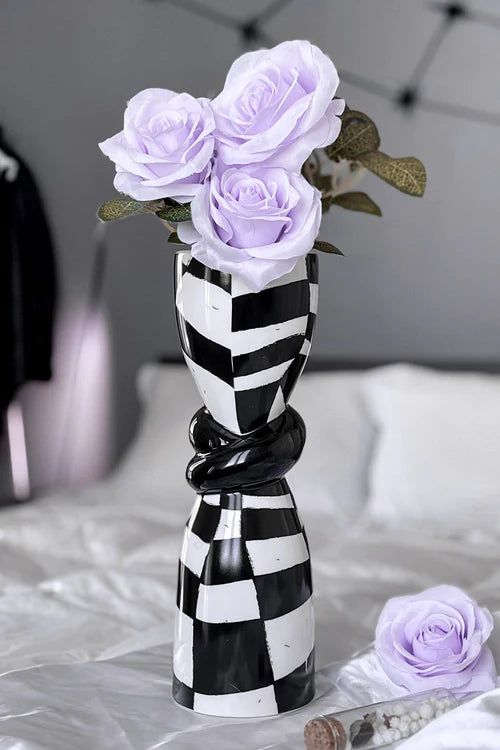 Twisted Porcelain Vase