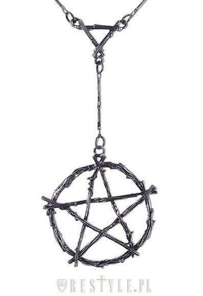 Branch Pentagram Necklace