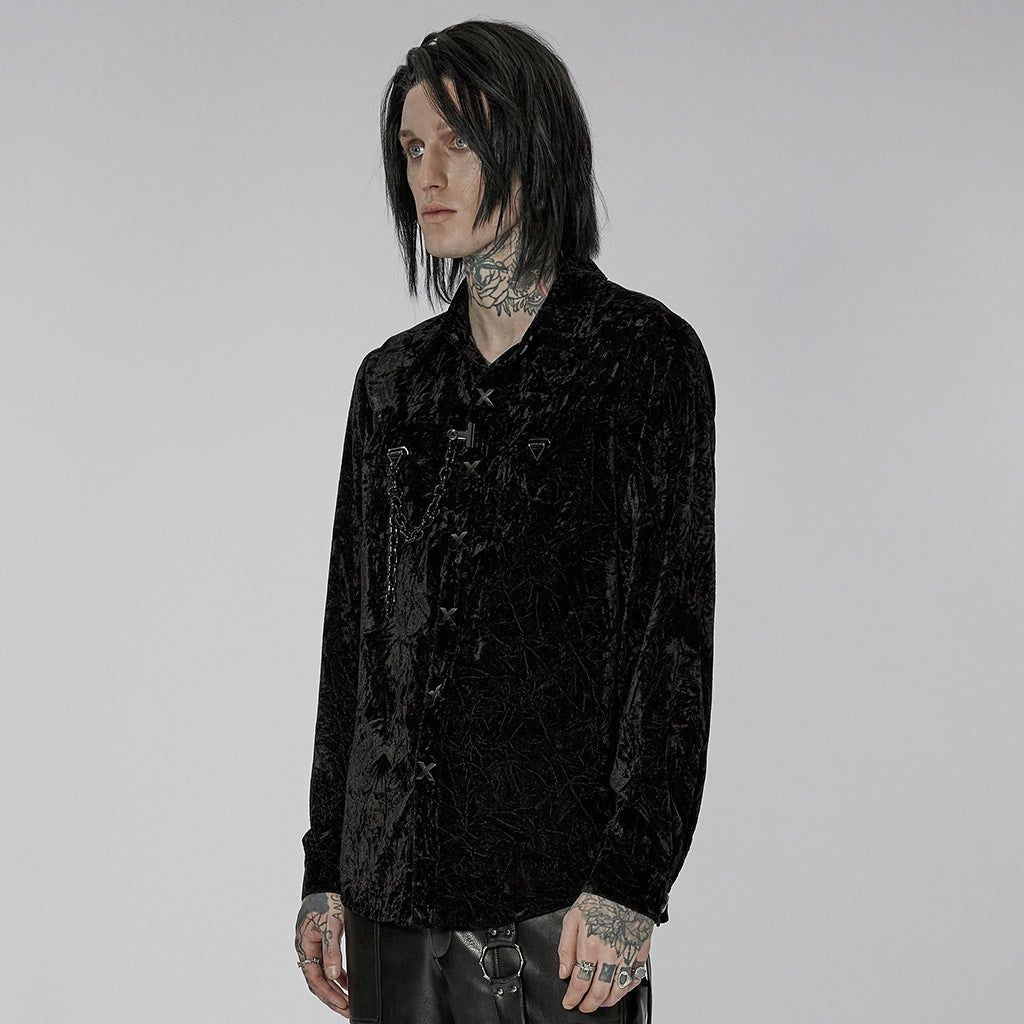 Shirt WY-1441 [BLACK] [PLUS]