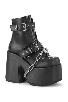 Heeled Platform Boots CAM-205/BVL