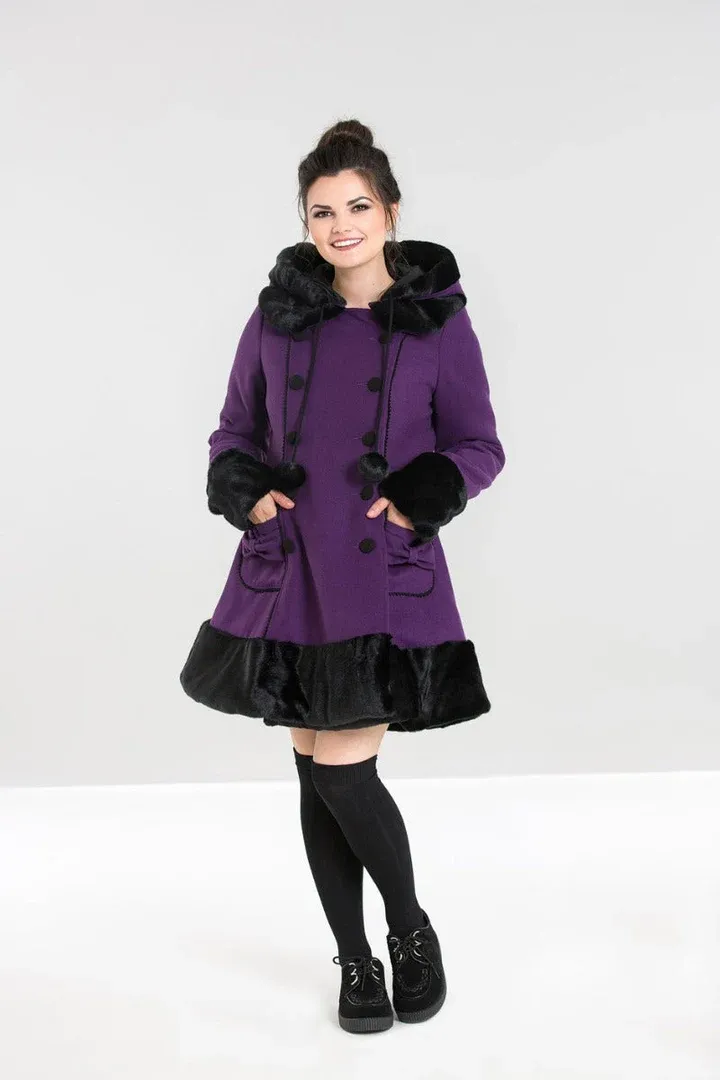 Manteau d'hiver Sarah Jane [VIOLET]