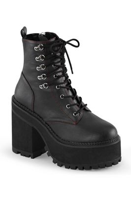 Heeled Combats Boots ASST-100/BVL